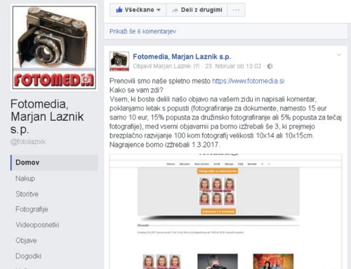Izžrebani nagrajenci “Deli objavo”